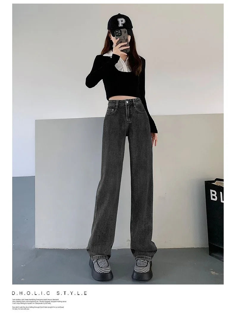 New High Waisted Slim Jeans
