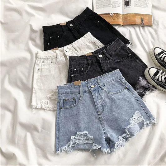 Korean Denim Shorts