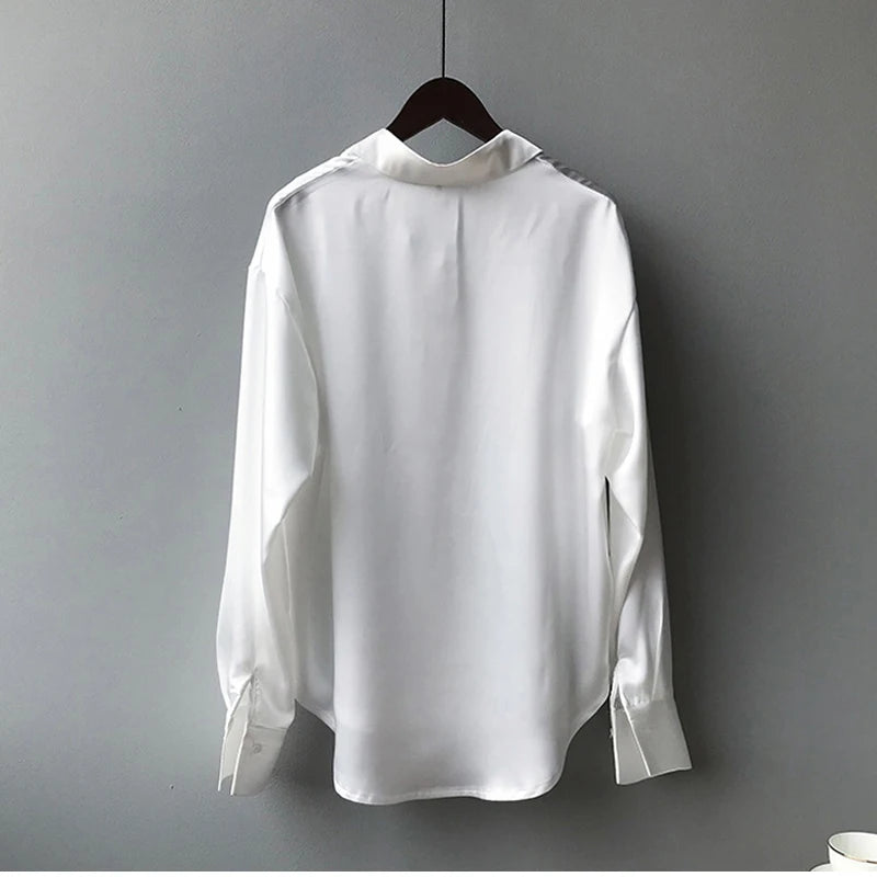 Satin shirts for women