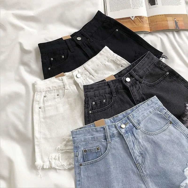 Korean Denim Shorts