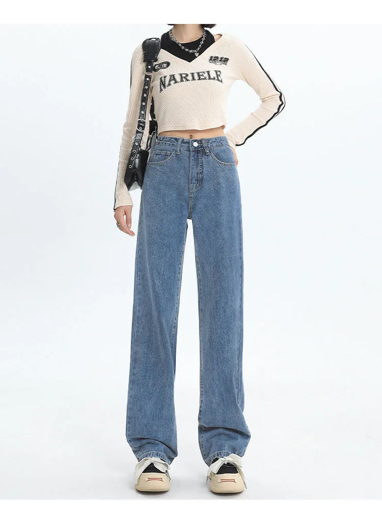 New High Waisted Slim Jeans