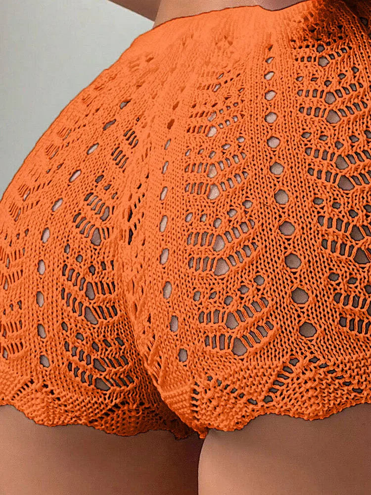 Knitted Bikini shorts