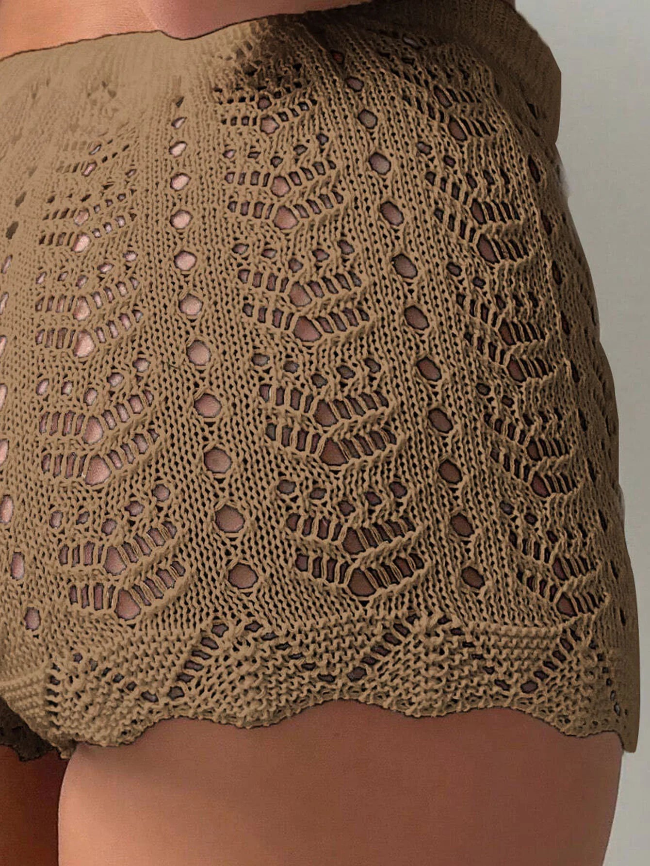 Knitted Bikini shorts