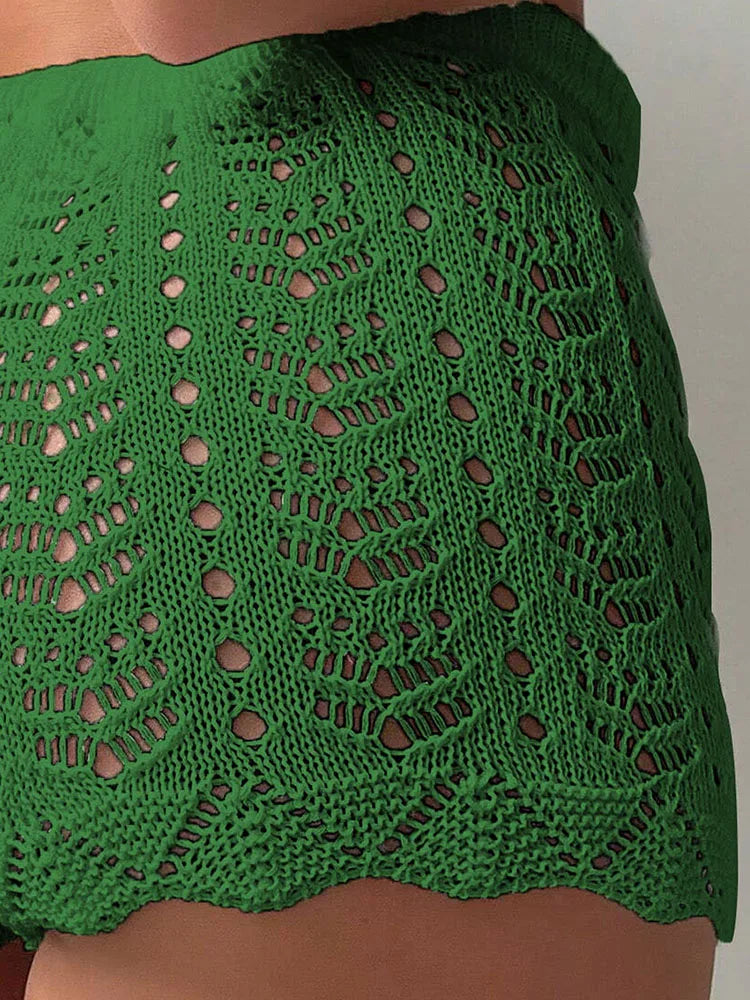Knitted Bikini shorts