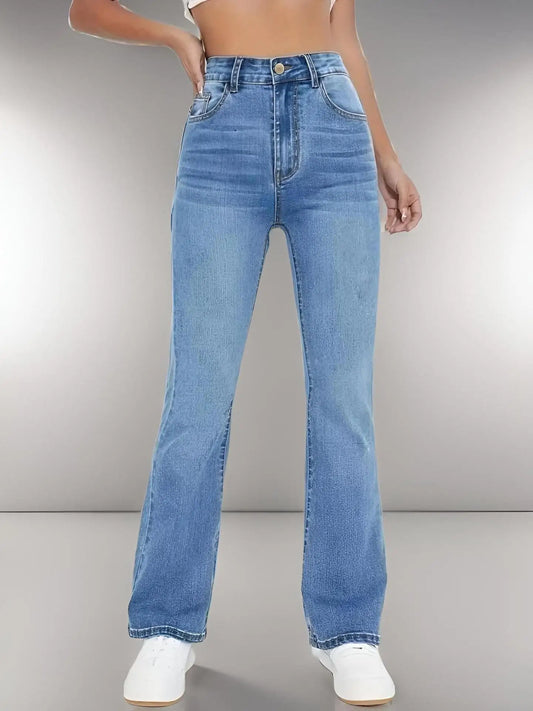 Denim trousers for women