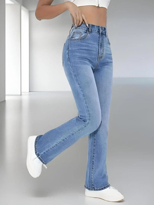 Denim trousers for women