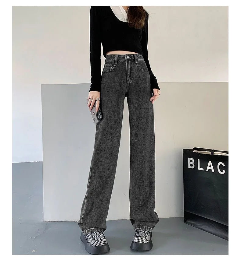 New High Waisted Slim Jeans